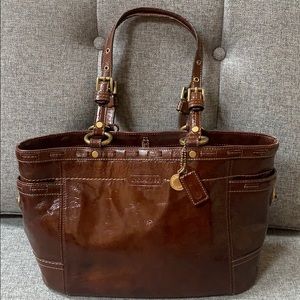 Coach Patent Leather Bag